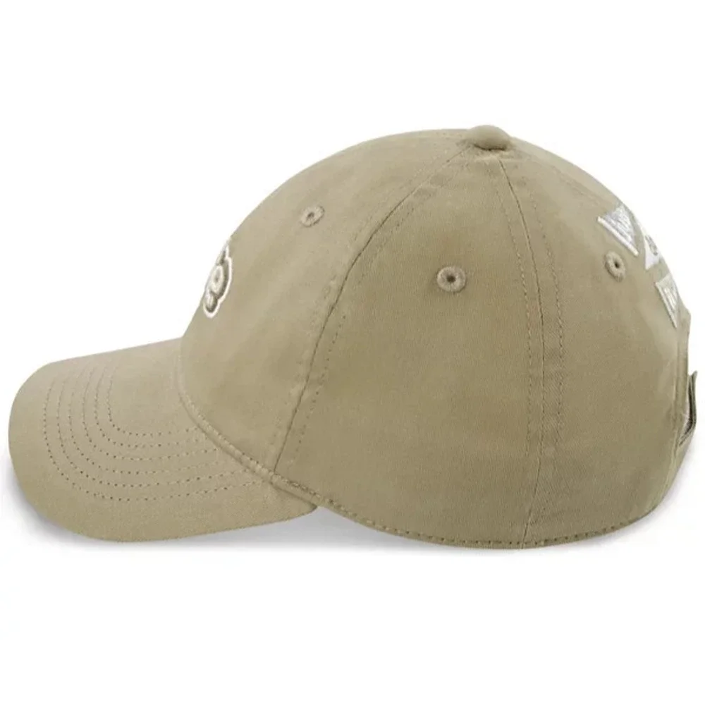 Nike Kids Khaki Baseball Cap (4-7) Club Hat Adjustable Strapback Just Do It Logo